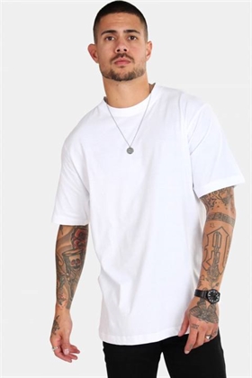 Liebhaveri Bass Oversize Tee White