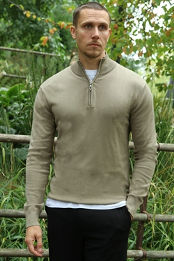 JEFF Frankie Strik Dk. Beige