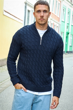 Only & Sons Kicker Cable Half Zip D